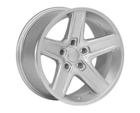 Quadratec Rubicon Xtreme Wheel 17x9 Offset -6.35mm  Silver Jeep 1999-2021